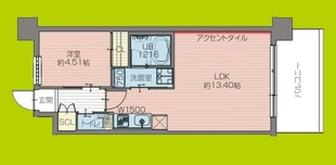 プレジオ今福鶴見の物件間取画像